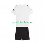 Camisolas de futebol Valencia CF Criança Equipamento Principal 2025/26 Manga Curta